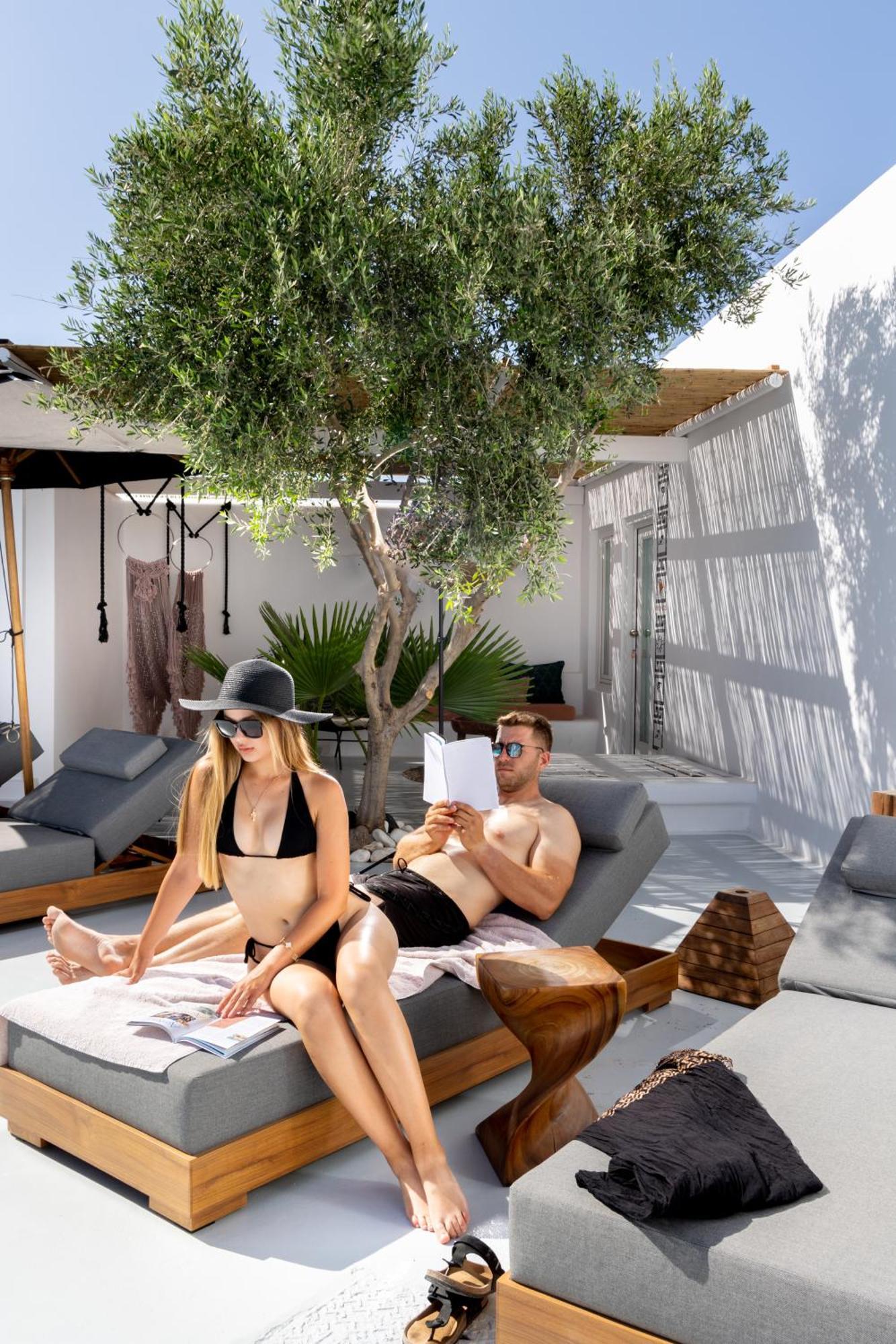 Frati Villas Beachfront Perivolos  Eksteriør bilde